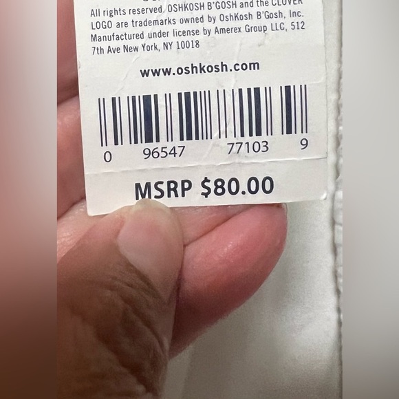 NWT OshKosh B'gosh Gray & Neon Green Youth Puffer Jacket - Picture 4 of 11